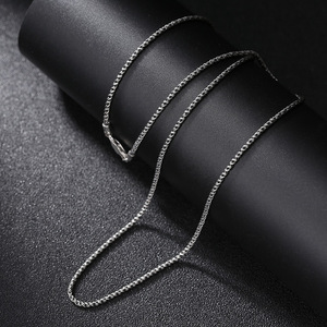 Collier vintage en argent <span class=keywords><strong>sterling</strong></span> S925 avec mantra à six caractères pour hommes et femmes, chaîne torsadée à motif de <span class=keywords><strong>scie</strong></span>, style ethnique tendance - Product Image 4
