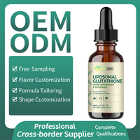 Gouttes liquides de collagène liposomal directement de l'usine 60ml – Soutien hépatique, détox, bien-être – Complément pour adultes – OEM ODM Personnalisé