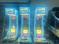 Poinçonneuse d'arcade de boxe en métal à pièces à vendre