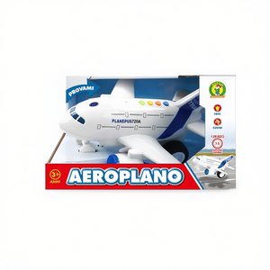 เครื่องบิน Aeroplano Planebus 720a 1.5V พร้อมแบตเตอรี่ Ag13 ไฟและเสียง สำหรับเด็กอายุ 3 ปีขึ้นไป - Product Image 2