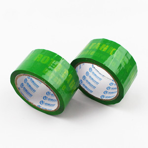 Tùy Chỉnh Thực Hiện Giá Rẻ Gói Tùy Chỉnh In Đóng Gói <span class=keywords><strong>Opp</strong></span> Niêm Phong Băng Với Công Ty Của Bạn Bopp Dính Màu Logo Băng - Product Image 6