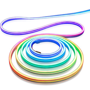 Bande lumineuse douce LED <span class=keywords><strong>tube</strong></span> en silicone <span class=keywords><strong>Tube</strong></span> <span class=keywords><strong>néon</strong></span> lumineux <span class=keywords><strong>circulaire</strong></span> à 180 degrés 15*13 13*13 bande lumineuse en silicone - Product Image 2