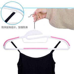 Colgador de ropa de plástico directo de fábrica, colgador de chaleco de camisa multiusos duradero antideslizante para armario, vajilla, gancho de Metal - Product Image 4