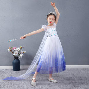 Meilleure vente <span class=keywords><strong>Elsa</strong></span> Cape princesse Costume <span class=keywords><strong>neige</strong></span> fée <span class=keywords><strong>reine</strong></span> robe pour filles fête <span class=keywords><strong>des</strong></span> enfants cadeau d'anniversaire vacances de noël - Product Image 3