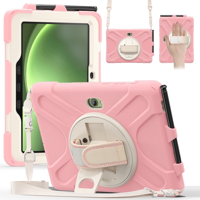 For Samsung Galaxy Tab Active 5 Pro Kickstand Shockproof Case Cover With Hand & Shoulder Strap Promotional Products