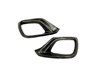 Garniture de couvercle de sortie d'air de pare-chocs avant en Fiber de carbone pour <span class=keywords><strong>Mercedes</strong></span> Benz W213 E63 2017 2018 <span class=keywords><strong>2019</strong></span> - Product Image 3