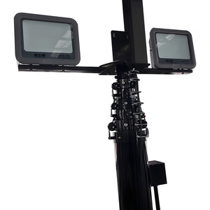 8M <span class=keywords><strong>9m</strong></span> 10m nhôm tay tời Telescopic Hướng dẫn sử dụng mast cho Radar ăng ten truyền thông - Product Image 5