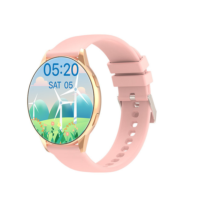 Smart Watch Unisex 1.52Inch TFT Screen Heart Rate Multifunctional Pedometer Fitness Tracker Answer Calls Magnetic Silicone Band