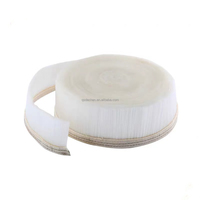 Brosse à poussière en nylon sur toile, longueur personnalisable, pour la collecte de poussière des machines CNC