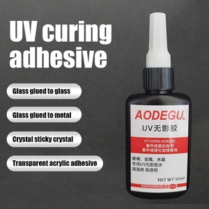 Các nhà sản xuất tùy chỉnh shadowless keo để dính thủy tinh kim loại nhựa Acrylic uv-chữa được trong suốt và traceless UV keo - Product Image 5