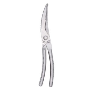 Stainless Steel Kitchen Scissors 3 <b>In</b> Blade Spring Loaded For <b>Chicken</b> Bone Cutting Dishwasher Safe - Product Image 4