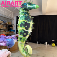 Produits décoratifs suspendus, animal marin gonflable, hippocampe pour l'affichage