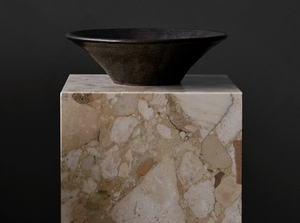 Mesa de centro de mármol Kunis Breccia, diseño minimalista, rectangular, moderna, para sala de estar - Product Image 4