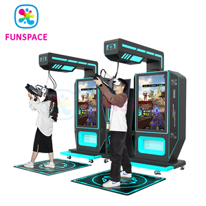 Funspace fabbrica commercio all'ingrosso a gettoni VR Arena di tiro a gettoni 2 giocatori realtà virtuale 9d Vr simulatore di tiro 360 gradi - Product Image 2