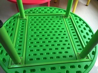 Table ronde pour enfants, ensemble de table et chaise, pour bureau, soins de jour, bureau d'étude, pour pépinière, maternelle, maison