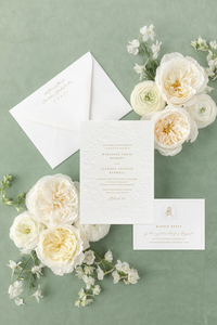 Suite d'invitations de mariage personnalisées de luxe élégantes, imprimées <span class=keywords><strong>en</strong></span> typographie, ensemble d'invitations sur mesure pour mariage - Product Image 3