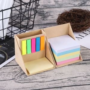 Sticky Note Set Newly Designed square Shape High Viscosity Learning Office Memo Pad Enterprise Customized LOGO Holiday Gifts - Product Image 6