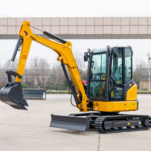 Livraison Gratuite Mini-Excavatrice 3.5T Neuve sur Chenilles, Engin de Terrassement 1 à 2.5 Tonnes avec Moteur EPA - Product Image 1
