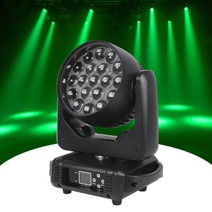 ไฟบีม LED แบบเคลื่อนที่ได้ รุ่น Heavy Duty 19x 15 วัตต์ พร้อมกล่องใส่สำหรับขนย้าย มาตรฐาน DMX512 RGBW ซูมได้ เหมาะสำหรับ KTV/คลับ/งานอีเว้นท์/ดีเจ - Product Image 6