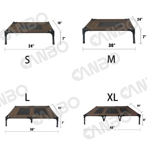 Elevated <strong>Pet</strong> <strong>Bed</strong> with <strong>Metal</strong> Frame High Quality Portable Detachable and Washable <strong>Luxury</strong> Camouflage Cooling <strong>Pet</strong> Dog Cot - Product Image 2