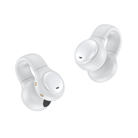 Earphone Olahraga Nirkabel TWS M30 Open Ear Hook, Earbuds Stereo Sejati Konduksi Tulang Udara, Headset OWS
