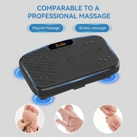 Plateforme vibrante verticale 200W certifiée CE pour le corps entier, écologique, pour usage domestique, vente en gros OEM
