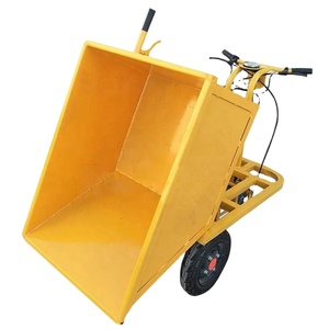 Carretilla de Mano para Obras de Construcción, Carretilla de Carga de 3 Ruedas, <span class=keywords><strong>Triciclo</strong></span> Eléctrico para Adultos - Product Image 5