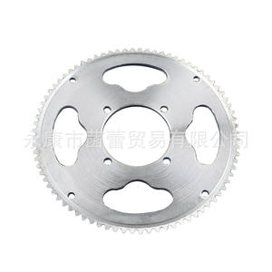 Pignon arrière à 80 dents de type 25H, grand pignon, accessoires pour scooter électrique Little Dolphin avec plateau de chaîne à trou intérieur de 54 mm - Product Image 3