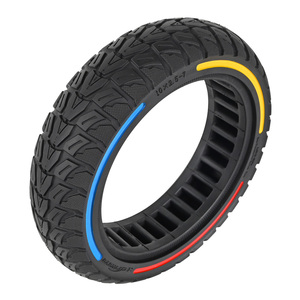 Cityneye 10x2.5 pneus solides durables amortissant la roue en caoutchouc pour <span class=keywords><strong>Max</strong></span> G30 G30P G30 E Scooter pneu amortisseur pneu Non pneumatique - Product Image 5
