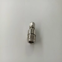 Adaptateur de connecteur coaxial RF étanche de type N femelle vers connecteur mâle F