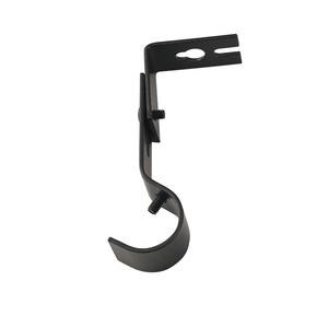 Support de tringle romaine universel réglable Crochet de quincaillerie de <span class=keywords><strong>rideau</strong></span> en fer pour tringles à rideaux Support en métal - Product Image 3