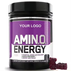 Energizzare le gommose Pre allenamento integratore energetico gratuito aumentare la resistenza energetica e mettere a fuoco la palestra di energia Rhodiola B12 Vitam