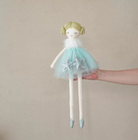 Peluche Fée des Fleurs Mignonne, Poupée Unisexe, Oreiller de Sommeil Princesse, Jouet Doux, Série Mode, Échelle 1:3, 30-50cm, 2-4 Ans, Anniversaire