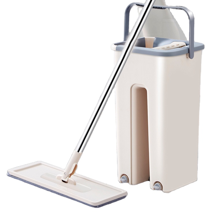 Высококачественная плоская Швабра 360, набор для домашней уборки с ведром, машина для мытья пола