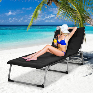<span class=keywords><strong>Lit</strong></span> de camp pliable compact et portable pour l'extérieur, facile à installer, idéal pour le camping, le bureau, la randonnée, la moto, la plage - Product Image 5