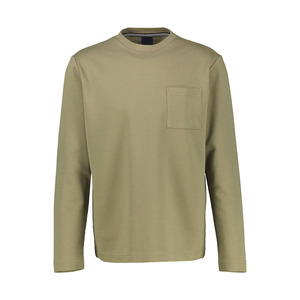 Chemises à manches longues pour hommes en polyester/coton respirant, séchage rapide, écologiques, de haute qualité, coupe classique, décontractées - Product Image 5