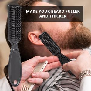 Outil professionnel de modelage et de coiffage de la <span class=keywords><strong>barbe</strong></span>, brosse à <span class=keywords><strong>barbe</strong></span> pour homme imperméable et durable, kit de toilettage, stylo de remplissage de <span class=keywords><strong>barbe</strong></span> noir et brun - Product Image 6