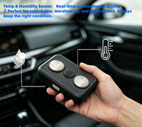 Rastreador GPS GSM con Intercomunicador Bidireccional, Configuración Bluetooth, Sensor de Temperatura y Humedad, Resistente al Agua, Geo-Cerca, Alarma de Exceso de Velocidad y Sensor de Manipulación
