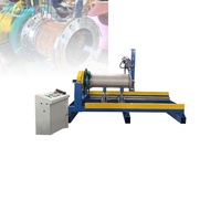 Manipulateur de soudage de réservoirs CNC automatique à couture circulaire/longitudinale, longueur 1000 mm, capacité de charge 300 kg, avec torche TIG simple