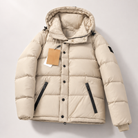 Veste tactique pour homme, Veste d'hiver pour homme, Doudoune matelassée en jean et cuir, Manteau en duvet pour femme, Doudoune slim fit pour femme