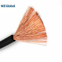 Cable de Soldadura Flexible de Cobre Aislado de Bajo Voltaje para Uso en Construcción 10mm² 16mm² 25mm² 35mm² 50mm² 70mm²