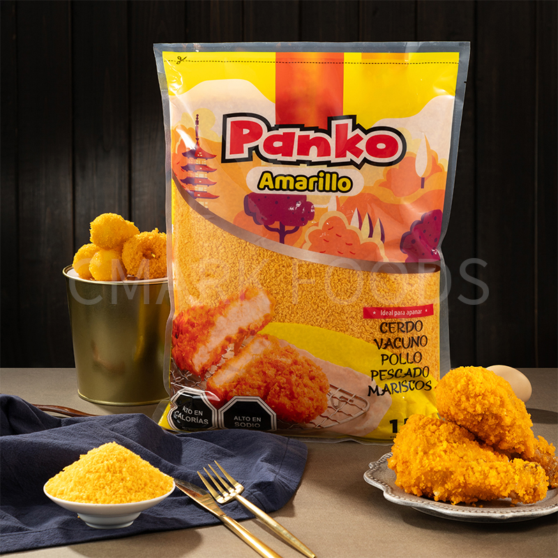 Grosir remah roti Panko kuning 4-6mm remah roti dengan HALAL