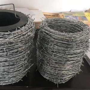 <span class=keywords><strong>ลวดหนาม</strong></span>ชุบสังกะสีมีหนามเคลือบพีวีซี<span class=keywords><strong>ลวดหนาม</strong></span>ชุบสังกะสีแรงบิดแรงดึงสูง - Product Image 4