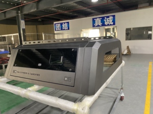 Tapa de caja de camioneta de aluminio sin perforación para F150 T9 Raptor, Ram 1500 Shark 6, cubierta rígida impermeable para camioneta - Product Image 4