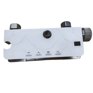 Bộ vòi sen điều nhiệt bằng nhôm Synchro White Space, kết hợp vòi sen cầm tay và vòi sen mưa đổi màu bằng nước - Product Image 6