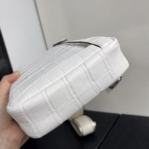 <b>Men's</b> Luxury Crocodile Skin Chest <b>Bag</b>, Genuine Leather with Cowhide Lining, Casual <b>Sling</b> Backpack for Travel - Product Image 3