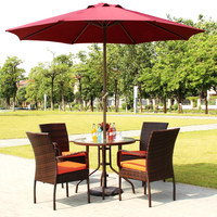 Ensemble de chaises en rotin minimalistes modernes pour l'extérieur, avec structure en fer forgé mobile, table et chaises de loisirs pour patios, jardins, balcons