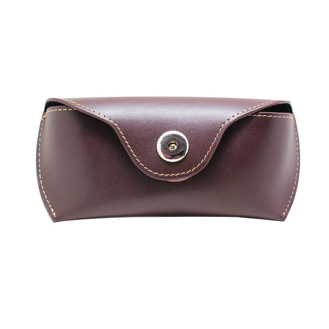 Boshiho Veg Leather Custom Eco-friendly Cork Folding Eyeglass Pouch Vegan Sun Glasses case Wholesale