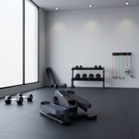 Stepper de rééducation électrique intelligent à double mode magnétique pour personnes âgées, usage domestique, capacité 100 kg, mini elliptique pour membres