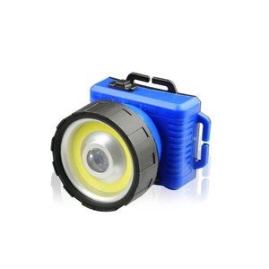 Linterna <span class=keywords><strong>Frontal</strong></span> LED de Doble Fuente de <span class=keywords><strong>Luz</strong></span>, Lumen + COB, 2 Modos, Funciona con Batería, para Camping y Senderismo al Aire Libre - Product Image 5